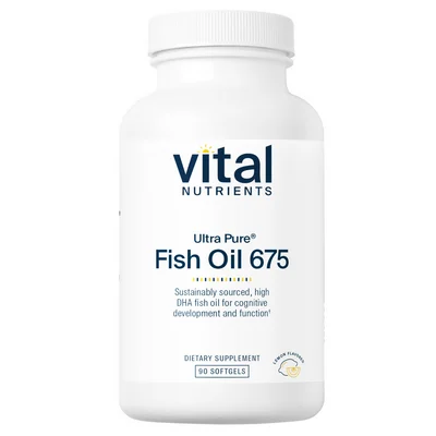 Ultra Pure Fish Oil 675 High Omega-3 DHA (Vital Nutrients)