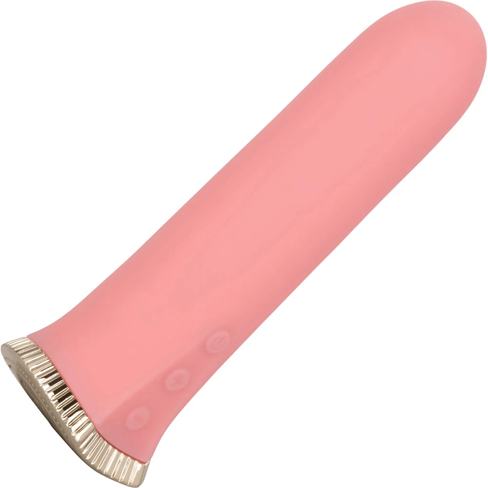 Uncorked Rose Silicone Personal Massager, 4.75", Pink