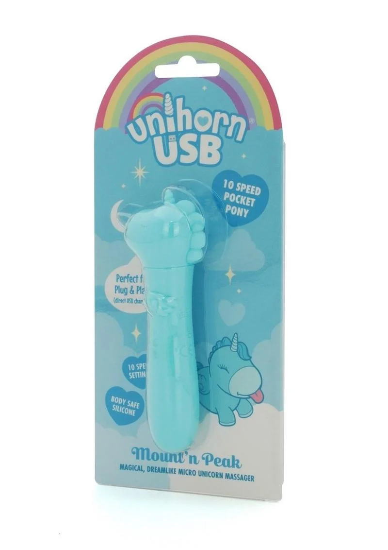 Unihorn Mount'n Peak Rechargeable Silicone USB Bullet