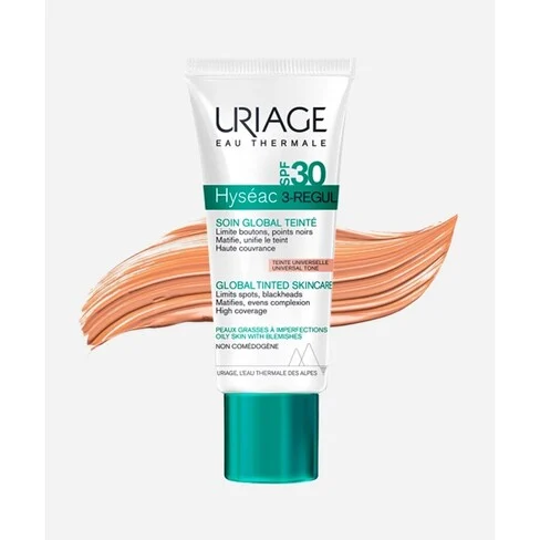 Uriage Hyséac 3-Regul Global Care Oily Skin SPF30 with Color