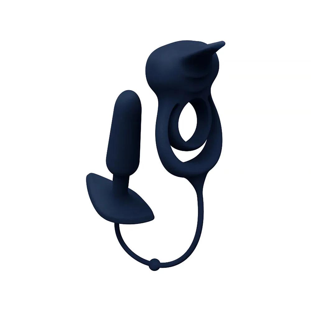 VeDO Humper Vibrating Butt Plug and Tongue Cock Ring