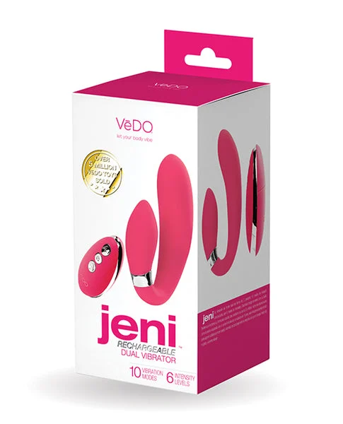 Vedo Jeni Dual Motor Vibe W/remote - Pink