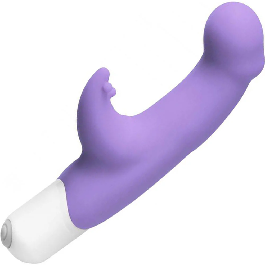 VeDO Joy Silicone Dual Action Female Vibe, 8.75", Orgasmic Orchid