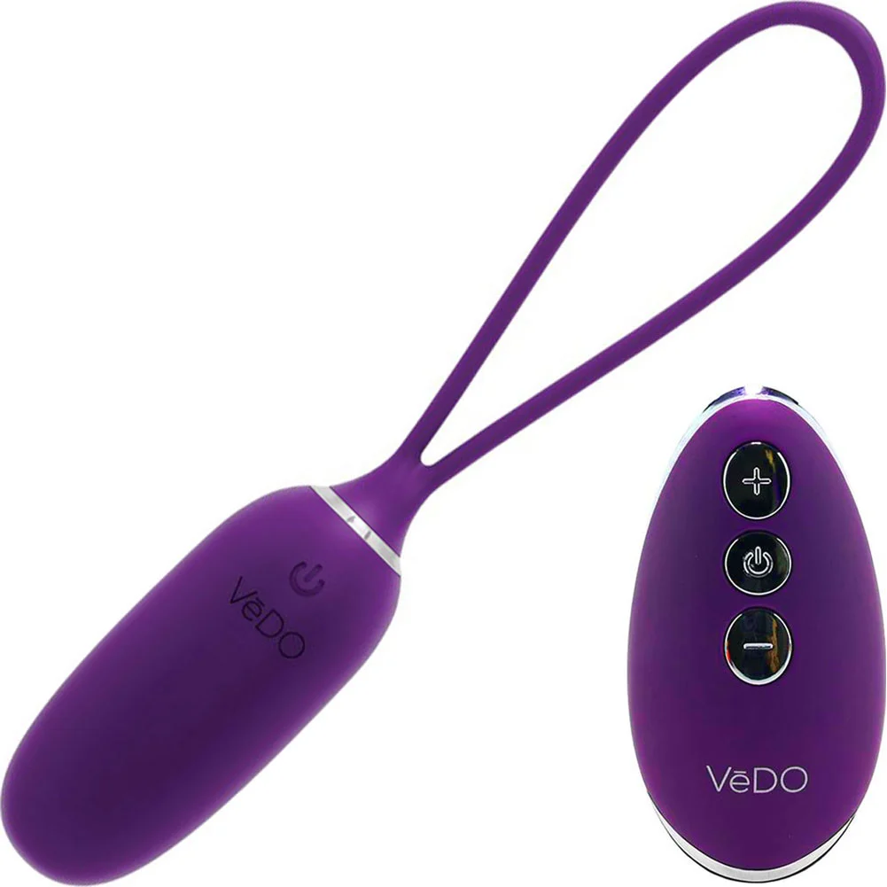 VeDO Kiwi Rechargeable Insertable Bullet, 3.25", Deep Purple