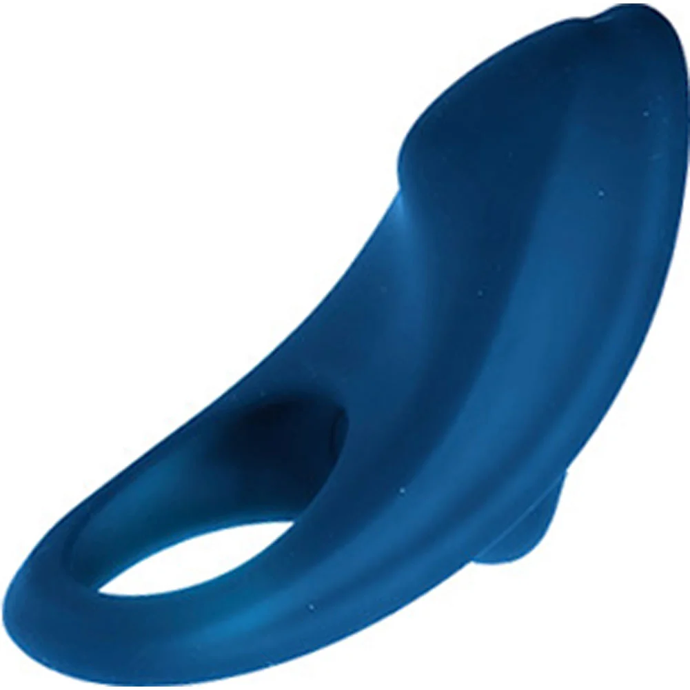 VeDO Overdrive Plus Rechargeable Vibrating Penis Ring, Midnight Blue