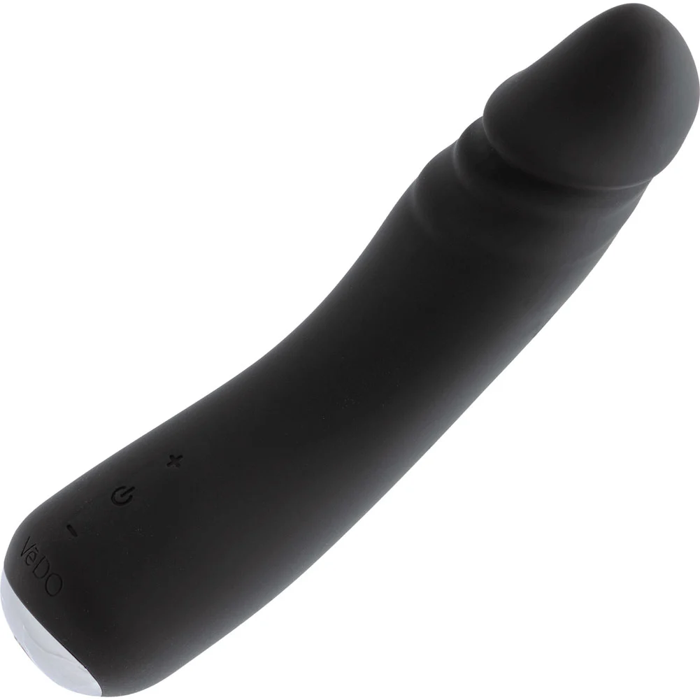 VeDO Rialto Rechargeable Vibrator, 7.5", Black Pearl