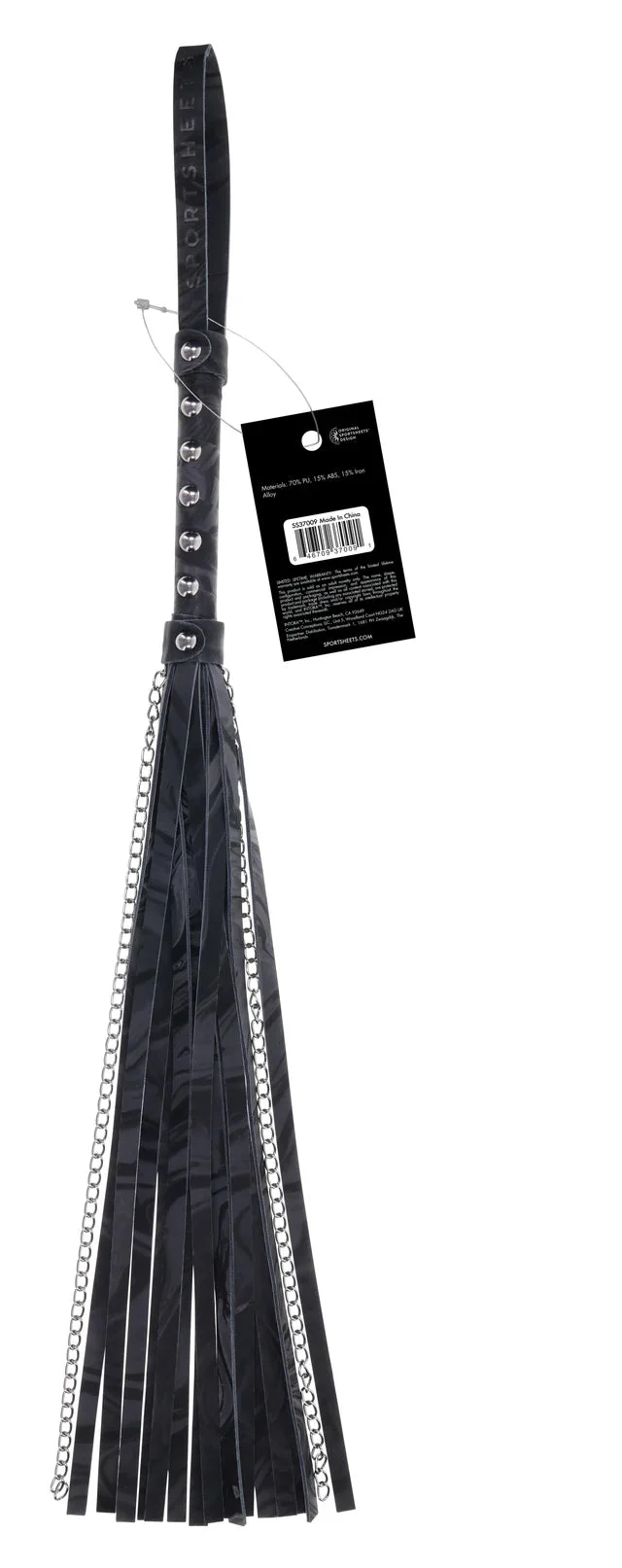 VELVET NOIR CHAIN FLOGGER