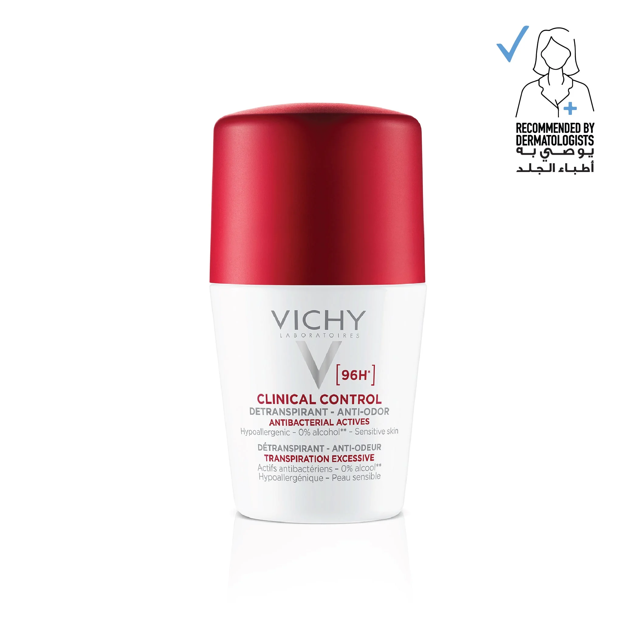 Vichy 96 Hour Clinical Control Deodorant For Women 50 ML