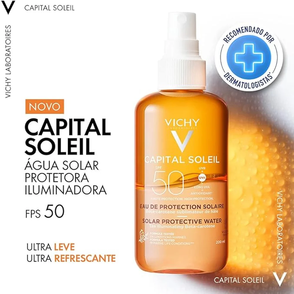 Vichy Capital Soleil Solar Protective Water Moisturizing SPF50