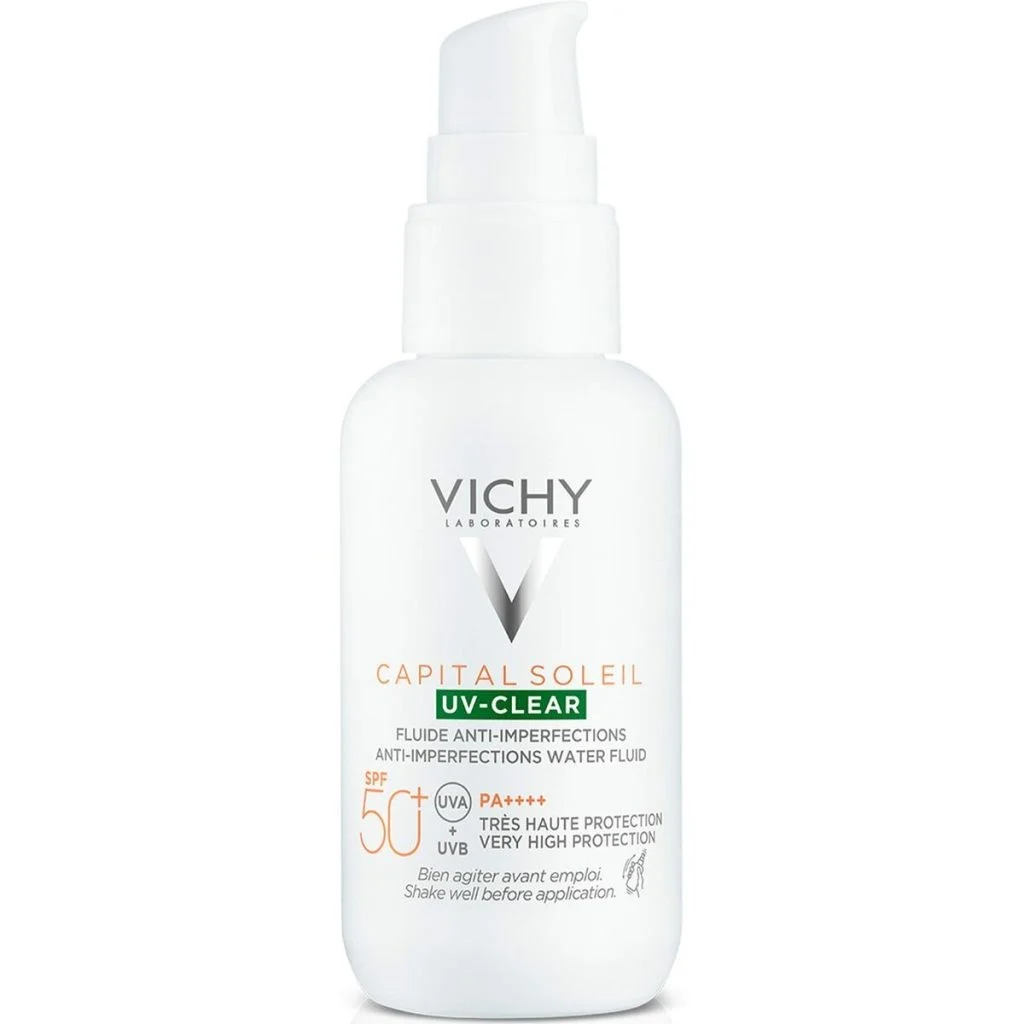 Vichy Capital Soleil UV-Clear SPF50+ Anti-Imperfections Water Fluid