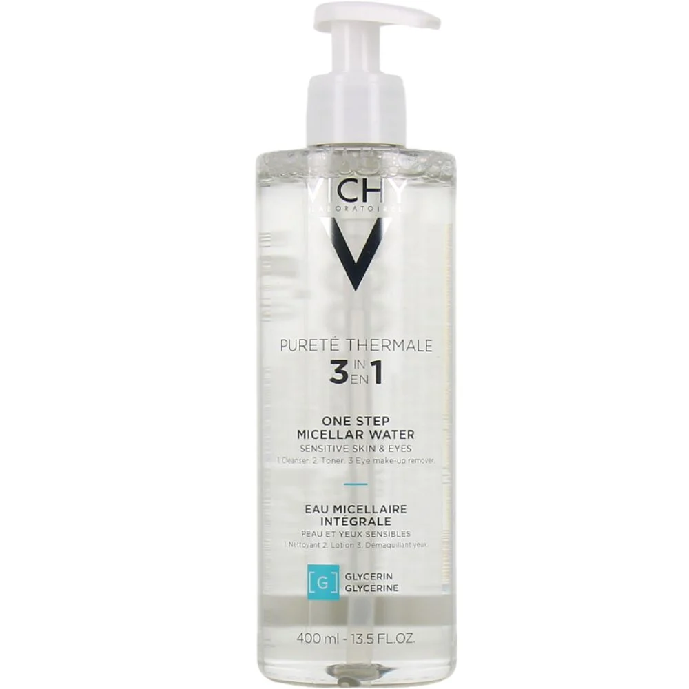 Vichy Pureté Thermale 3 in 1 One Step Micellar Water for Sensitive Skin