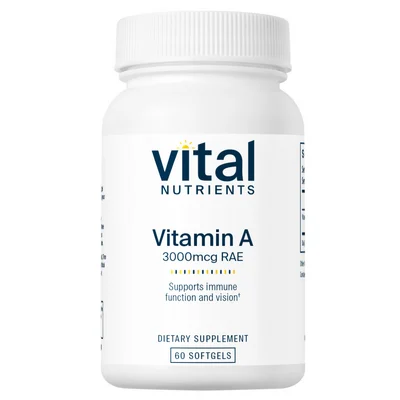 Vitamin A 3000mcg (Vital Nutrients)
