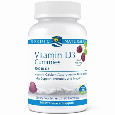 Vitamin D3 Gummies (Nordic Naturals)