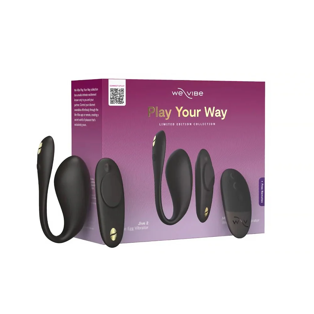 We-Vibe Play Your Way Collection With Jive 2 and Moxie+