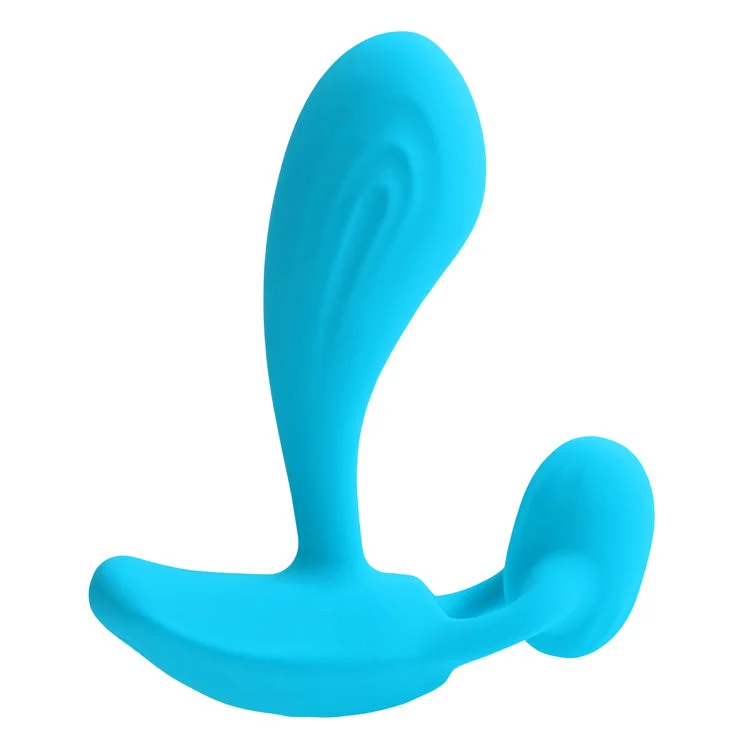 Wear Me Out Rechargeable Butt Plug With Remote, Blue