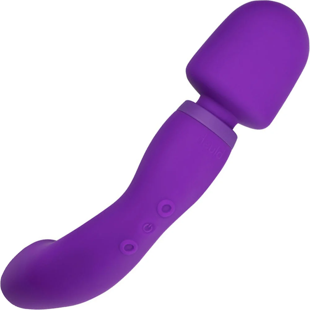 Wellness Dual Sense Wand Vibrator, 11", Purple