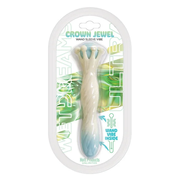 Wet Dreams Crown Jewel Crown Sceptor Vibe With Inner Wand