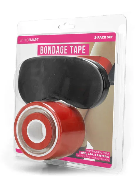 WHIP SMART BONDAGE TAPE - RED 30 METRE