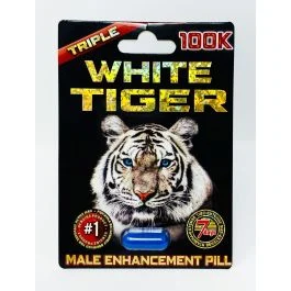 White Tiger 100K Triple Male Performance Enhancement Pill