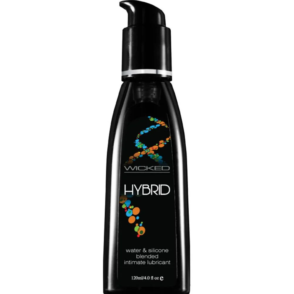 Wicked Hybrid Intimate Lubricant, 4 fl.oz (120 mL), Fragrance Free