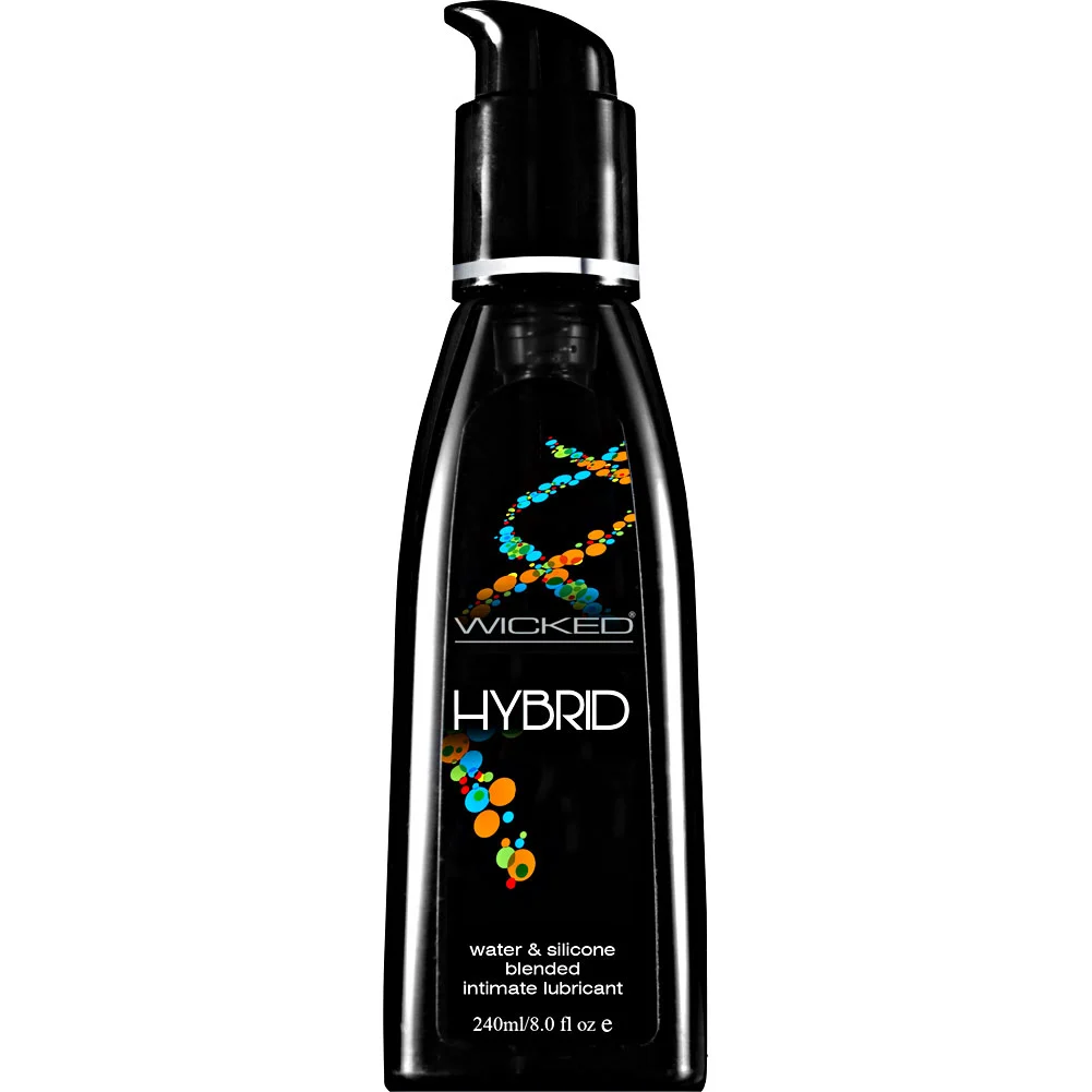 Wicked Hybrid Intimate Lubricant, 8 fl.oz (240 mL), Fragrance Free