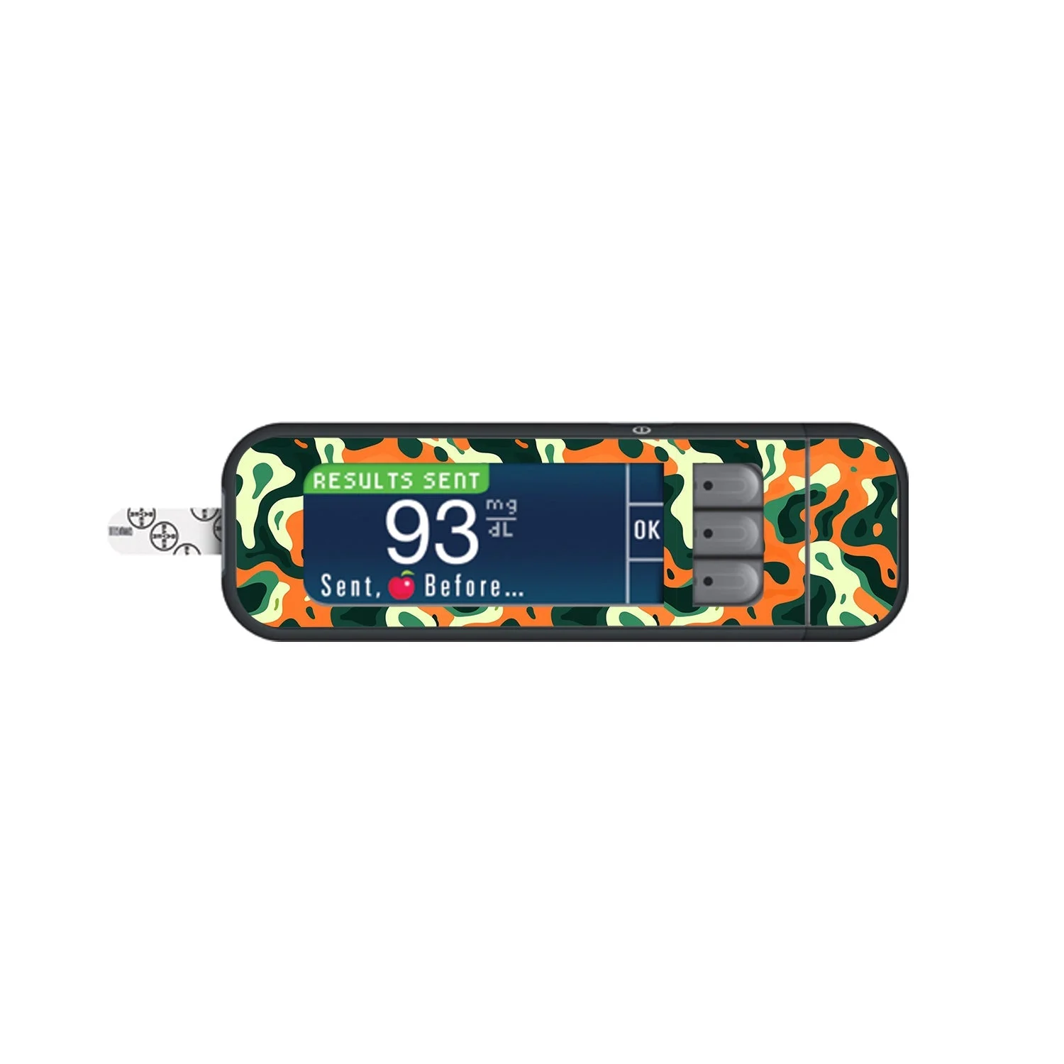 Wild Current Bayer Contour Next Glucometer Sticker - Pump Peelz