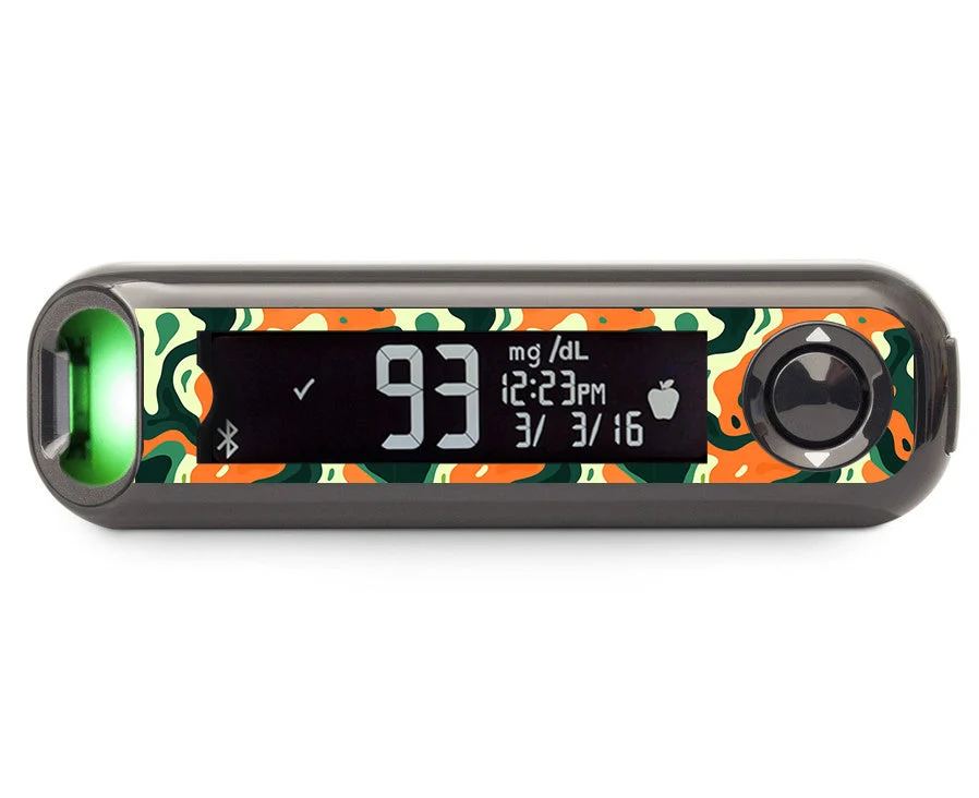 Wild Current Bayer Contour© Next One Glucometer Sticker - Pump Peelz