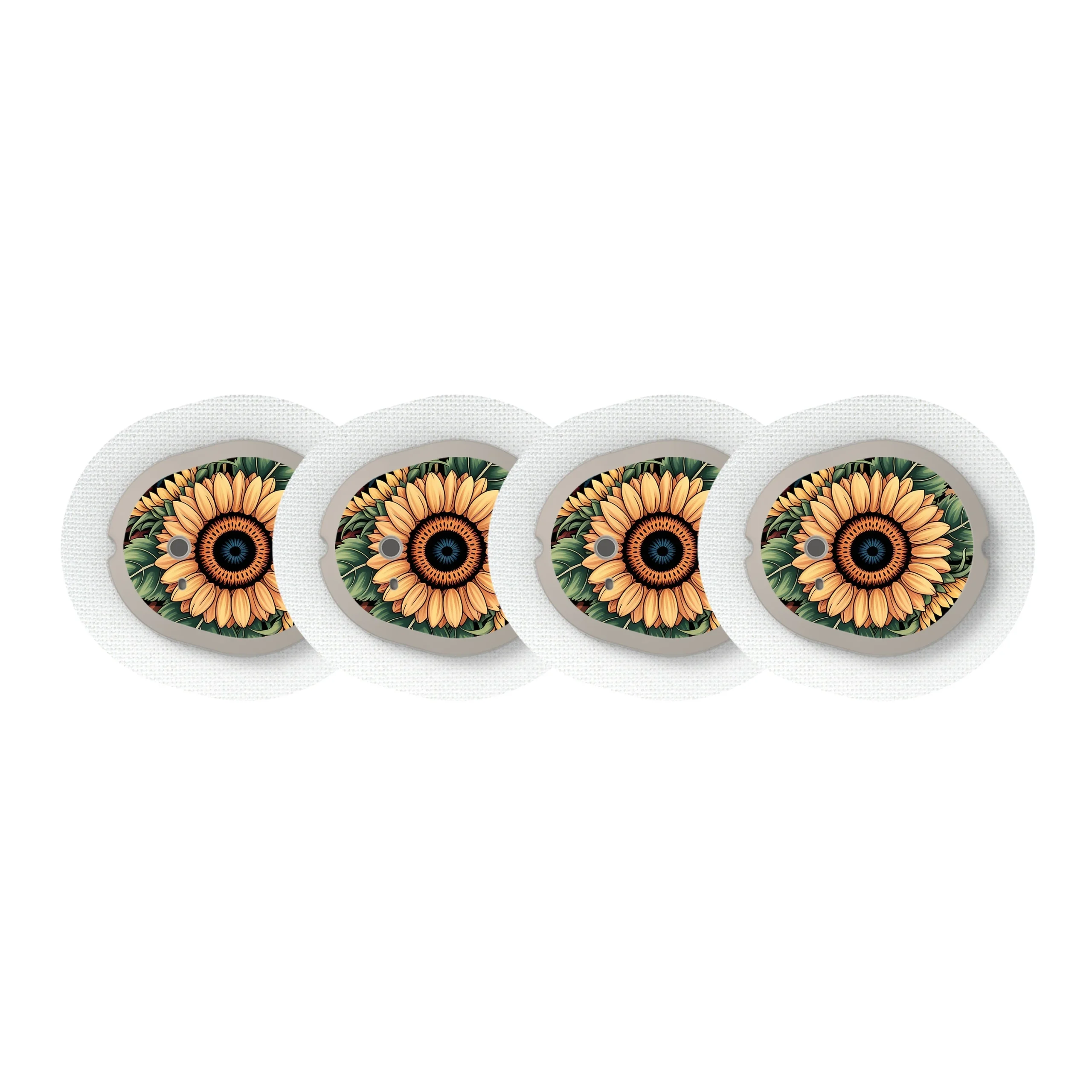 Wild Sunflower Dexcom G7 and Stelo Transmitter Sticker - Pump Peelz