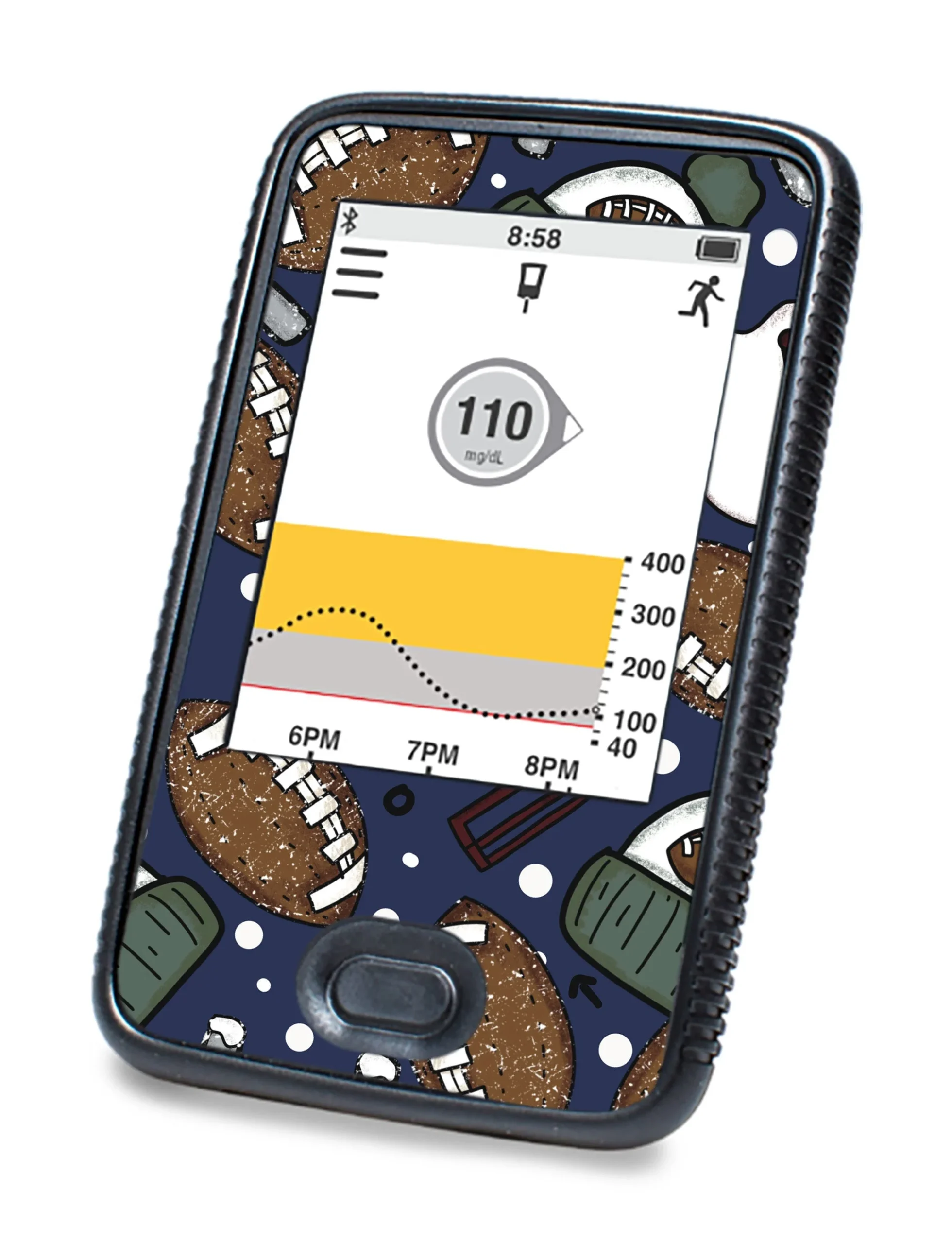 Winter Football DEXCOM G6 Touchscreen Receiver