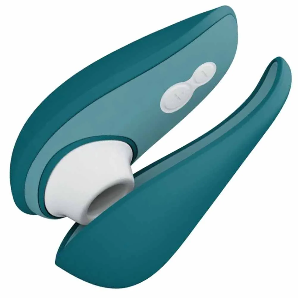 Womanizer Liberty 2 Air Clitoral Stimulator, 4.25", Dark Petrol