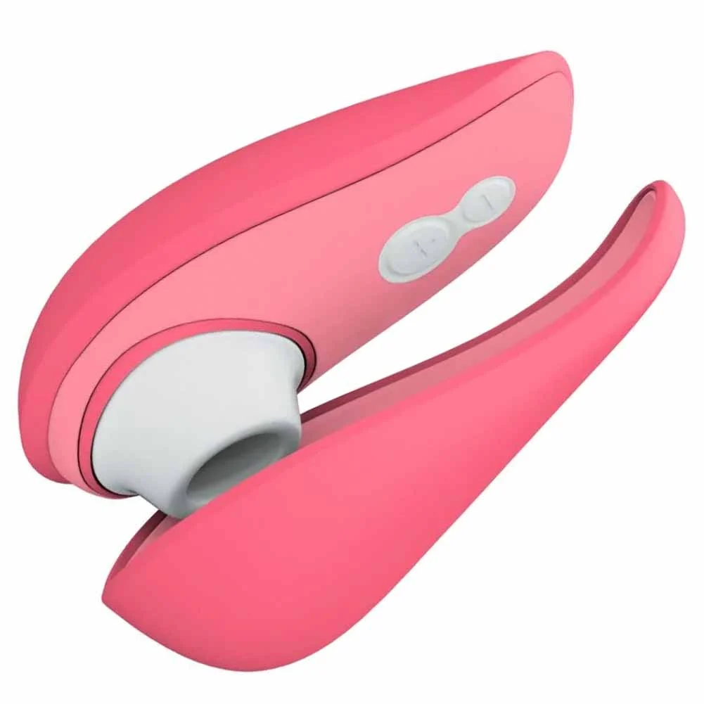 Womanizer Liberty 2 Air Clitoral Stimulator, 4.25", Vibrant Rose