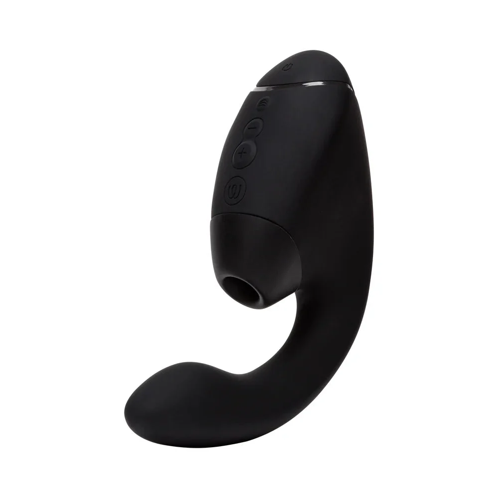 Womanizer Next Duo Dual Stimulator Rechargeable Air Pressure Stimulator and Vibrator For Blended Orgasms