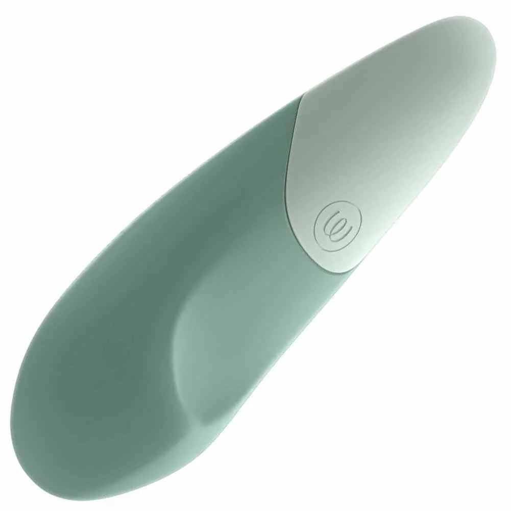 Womanizer Vibe Silent Lay On Clitoral Vibrator, 5.5", Sage
