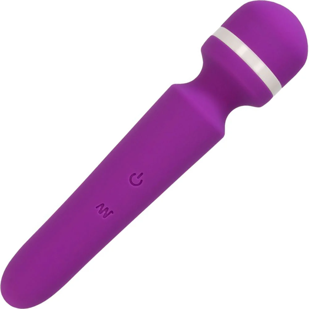 Wonderlust Destiny Vibrating Wand, 7.5", Purple