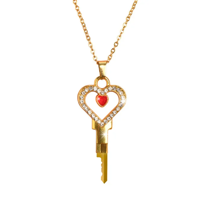 XR Brands Master Series Chastity Key Necklace To Fit Master Series Chastity Cages