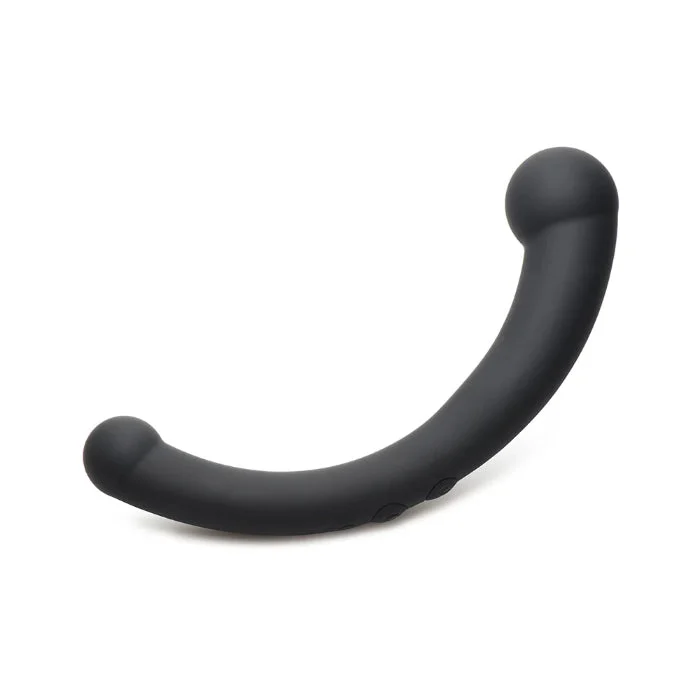 XR Master Series 10X Vibra-Crescent Silicone Dual Ended Rechargeable G-Spot Vibrator