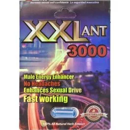 XXL ANT Male Energy Enhancer Fast Working Sexual Enhancement Pill 3000