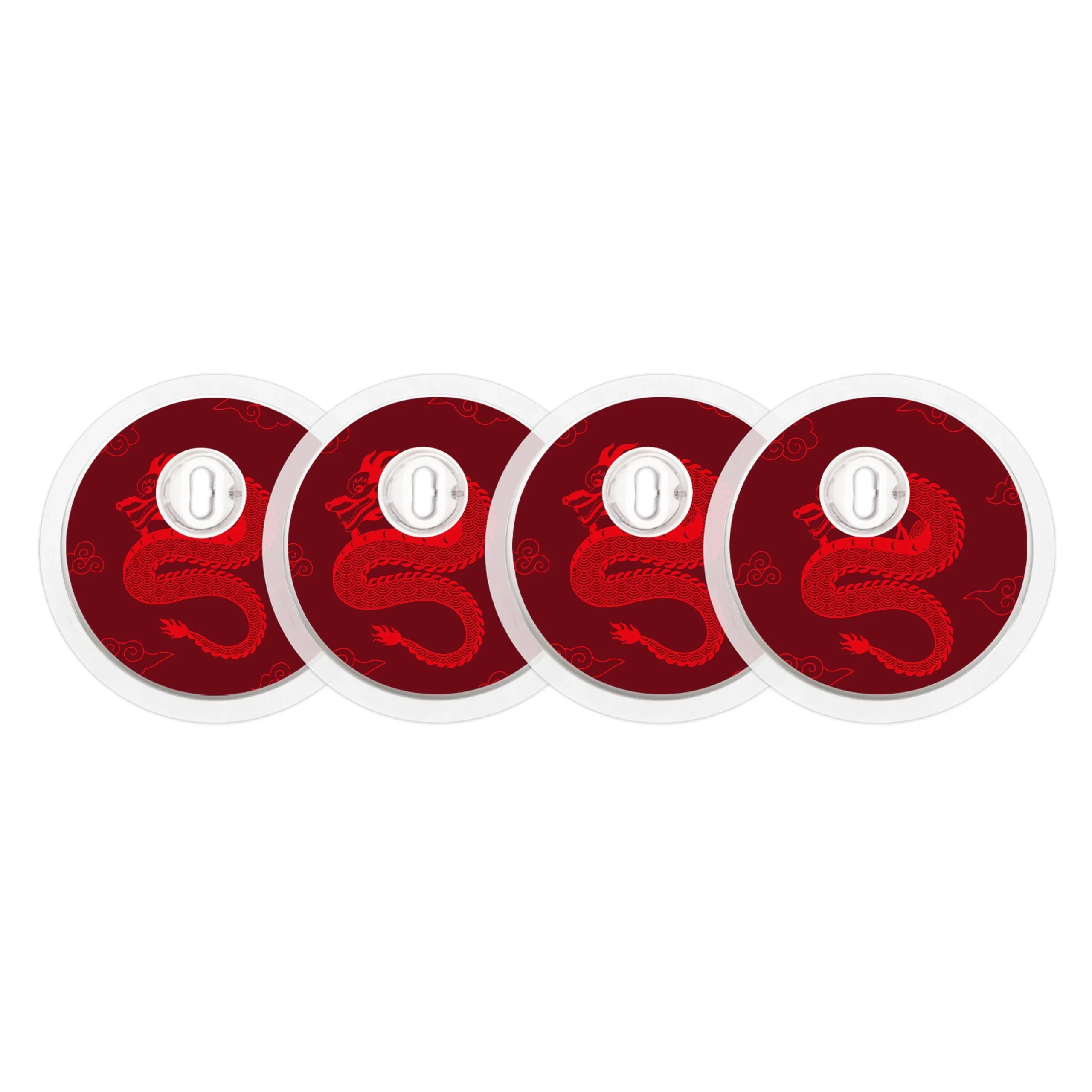 Year of the Dragon Sticker Designed for the FreeStyle Libre 3 Plus & LingoSensor
