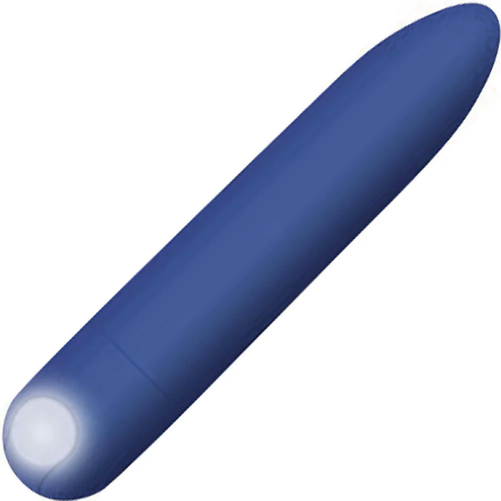 Zero Tolerance All Mighty Rechargeable Bullet Vibrator, 3.6", Blue