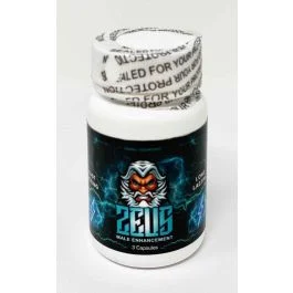 Zeus Plus 1600mg Male Sexual Enhancement 3Ct Bottle Pill
